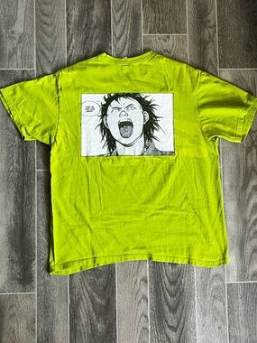 Supreme Akira candy tee in lime green size L